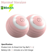 2Pcs Pink 80Mah